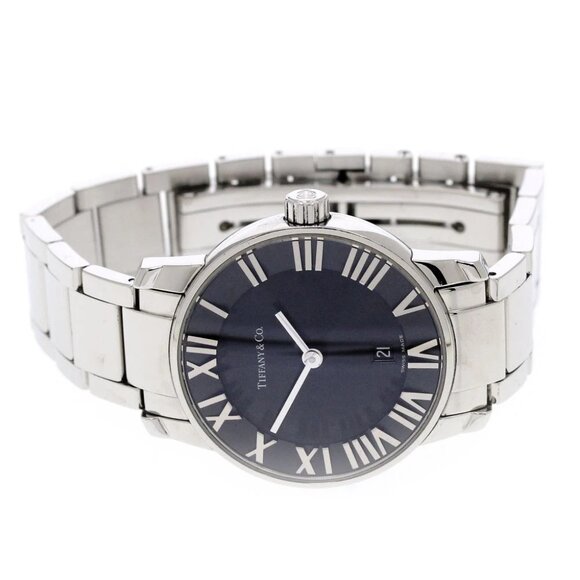 TIFFANY&Co. Atlas Dome Date black Dial Quartz Ladies Watch_869752 - Picture 3 of 7